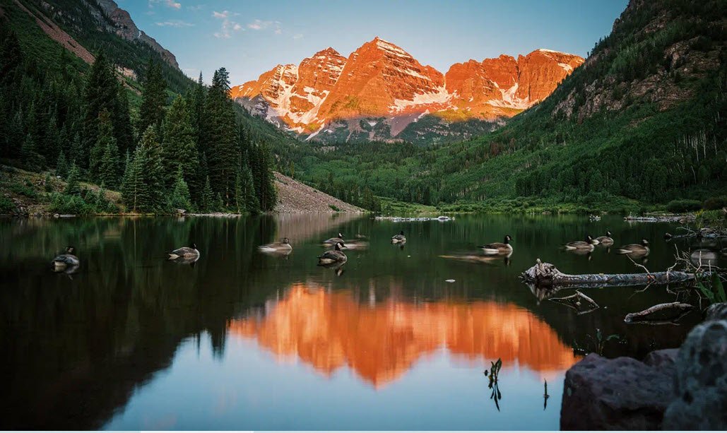 Maroon Bells, Colorado, USA